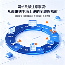 金华建站-网站改版注意事项：从调研到平稳上线的全流程指南