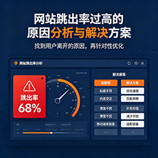 金华建站-网站跳出率过高的原因分析与解决方案